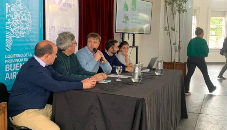 Lanzan el Plan Integral de Reconstrucción de Arbolado en Olavarría