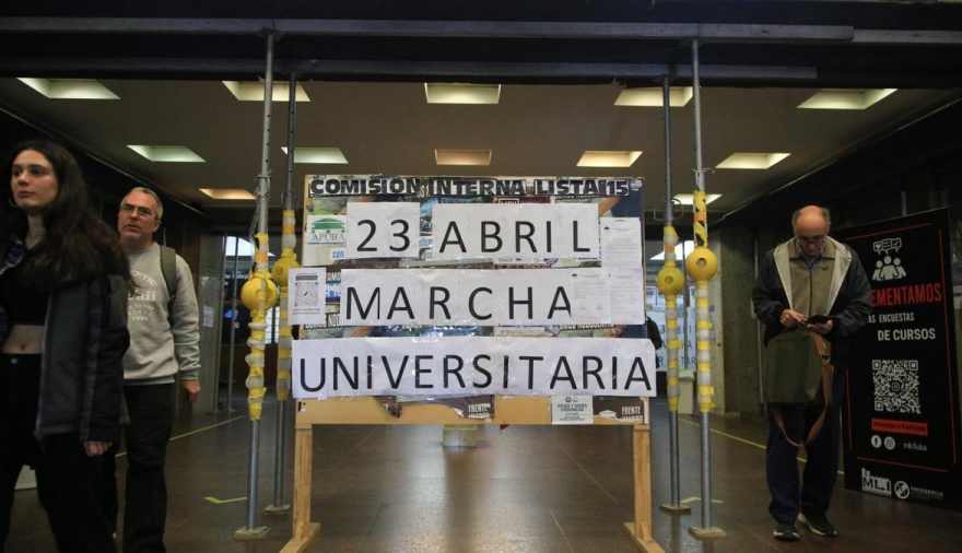 Marcha universitaria: una prueba de fuego para Javier Milei
