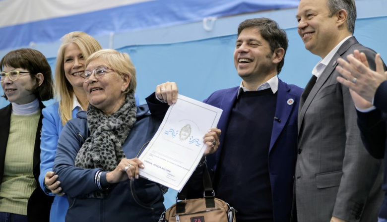 Kicillof en Brown: "Este 7 de septiembre tenemos la oportunidad para frenar a Milei"