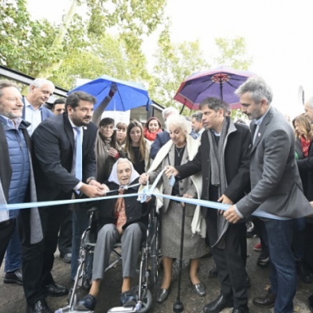 Kicillof inauguró un espacio para la memoria en el ex centro clandestino de detención “La Cacha”