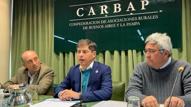 Habrá encuentro entre Axel Kicillof y productores agropecuarios