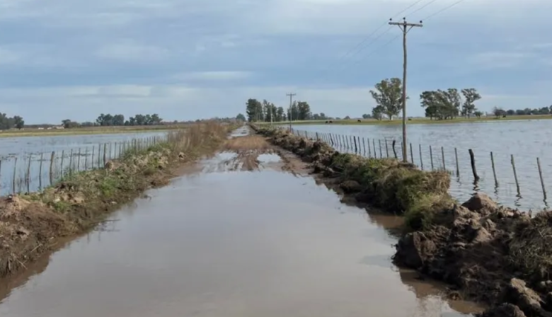 Carbap: situación crítica por las inundaciones en el centro de la provincia
