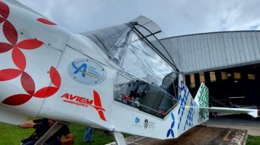 La UNLP desarrolla el primer avión eléctrico con baterías de litio