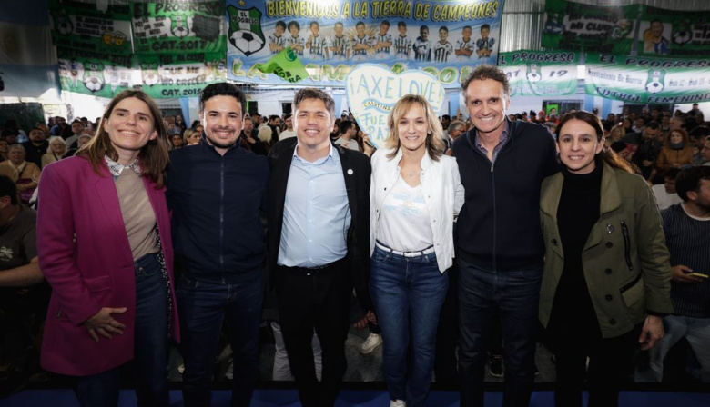 Kicillof y Massa encabezaron el cierre de campaña de Fuerza Patria en Tigre