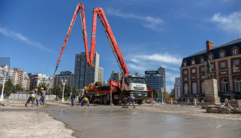 La Provincia avanza con las obras en la Rambla de Mar del Plata