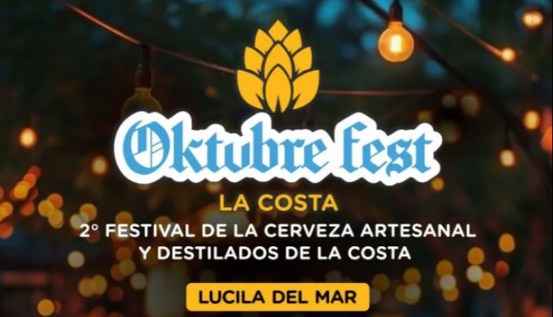 Lucila del Mar vive la segunda edición del Oktubre Fest La Costa