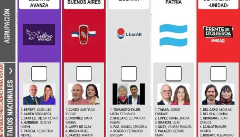 Espert en la boleta bonaerense: la CNE declaró que están vencidos los plazos y que no habrá reimpresión