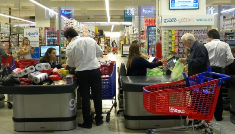 Leve crecimiento de las ventas en supermercados en septiembre