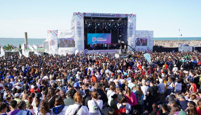 Finalizaron los Juegos Bonaerenses 2023 con un festival en Mar del Plata