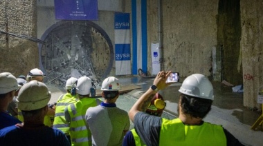 Avanza una mega obra que llevará agua potable al sur del Conurbano