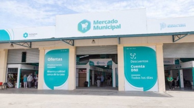 Inauguraron en Hurlingham el Mercado Municipal con rebajas en alimentos de hasta el 40%