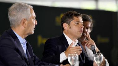 Kicillof pidió por los fondos nacionales en un encuentro del sector educativo