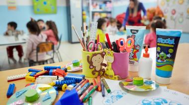 Derechos PBA: entregan equipamiento educativo a jardines de infantes en Luján