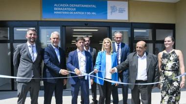 Kicillof inauguró una alcaidía departamental en Berazategui