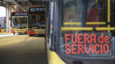 Confirman que el transporte se adhiere al paro del jueves