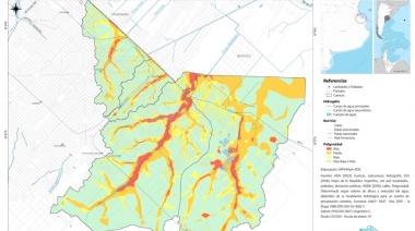 Mapa de Riesgo Hídrico: qué zonas de la Provincia son inundables