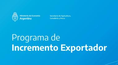 Programa de incremento exportador