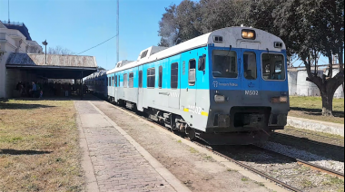 Pehuajó: vecinos protestaron por la posible cancelación del servicio de trenes hacia Buenos Aires