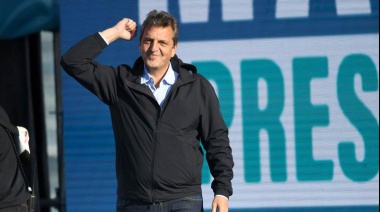Massa cierra hoy su campaña en una fábrica de la provincia de Buenos Aires