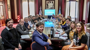 Kicillof analizó el resultado de las PASO con su gabinete