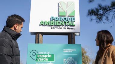 Provincia inauguró un Parque Ambiental en un municipio bonaerense