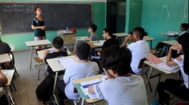 Cayó un 9,3% la deserción escolar en la secundaria en todo el país