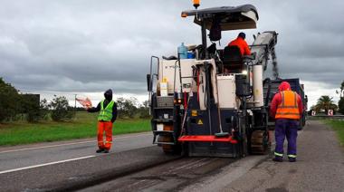 Avanza la repavimentación en las rutas bonaerenses 51, 32, 65 y 215