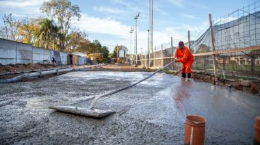 Avanza la construcción de la "Casa Juve" en Quilmes