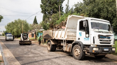 El Municipio realiza tareas en los barrios ante la alerta meteorológica