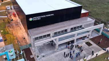 Inauguraron el microestadio municipal de Matheu