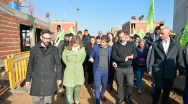 Kicillof y Sujarchuk recorrieron avances de obras de infraestructura en Escobar