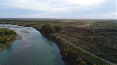 Sur bonaerense: construirán un dique en el río Colorado para mejorar el manejo hídrico