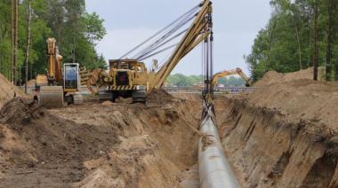 Inauguran un gasoducto en el municipio de Rivadavia
