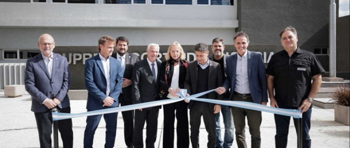 Olavarría: Kicillof inauguró el Polo Judicial y dejó una señal para la región