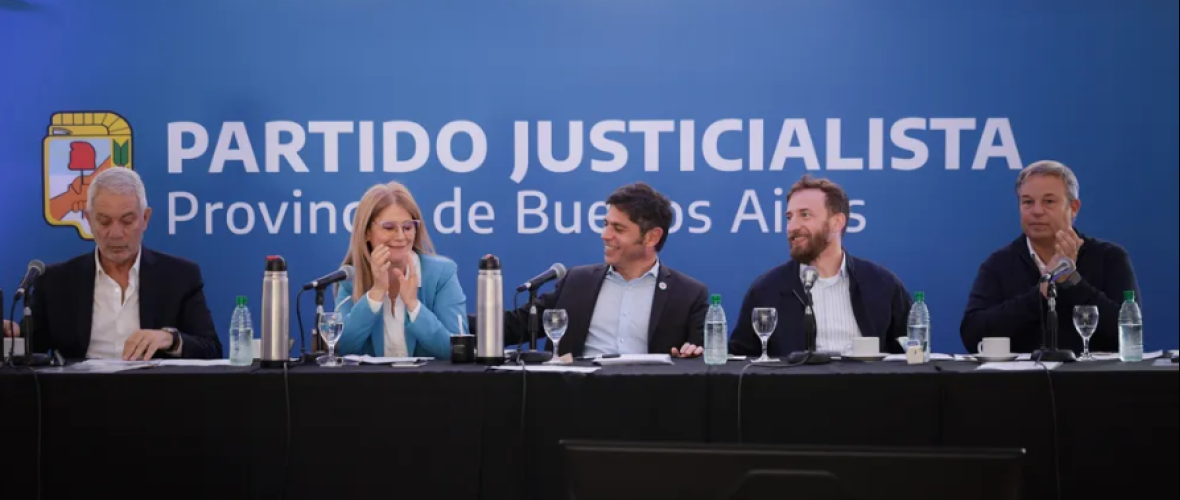 Kicillof tomó el mando del PJ bonaerense y ya prepara una marcha contra Milei