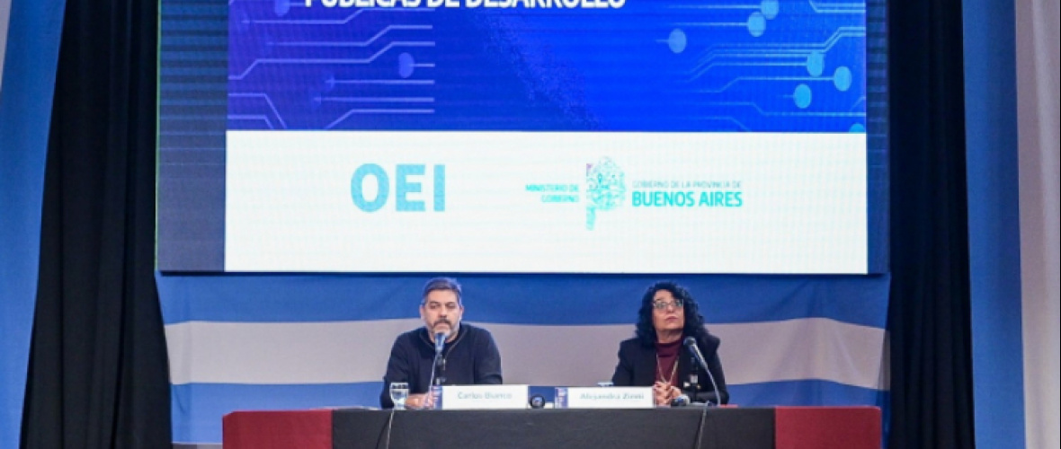 La Provincia y la OEI realizaron un encuentro sobre IA y políticas públicas