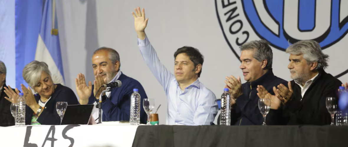 Desde Chaco, Kicillof reforzó su perfil de campaña: "¿Qué macro va a andar bien si a la gente no le alcanza?"