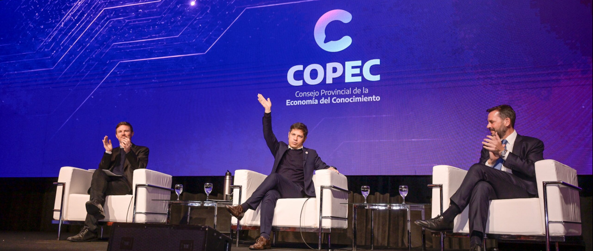 Kicillof presentó en Vicente López el Consejo Provincial de la Economía del Conocimiento