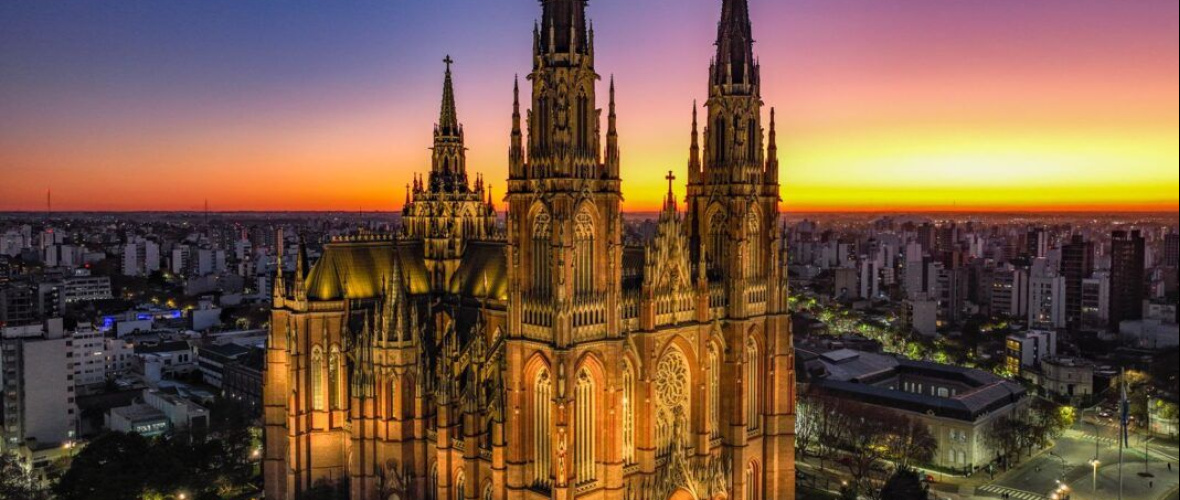 Con el 93% de los votos, la Catedral de La Plata ganó el “Mundial de Catedrales”