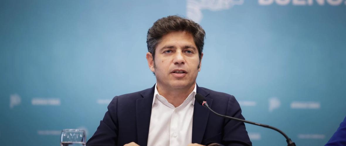 Kicillof: "Milei se está robando los recursos"