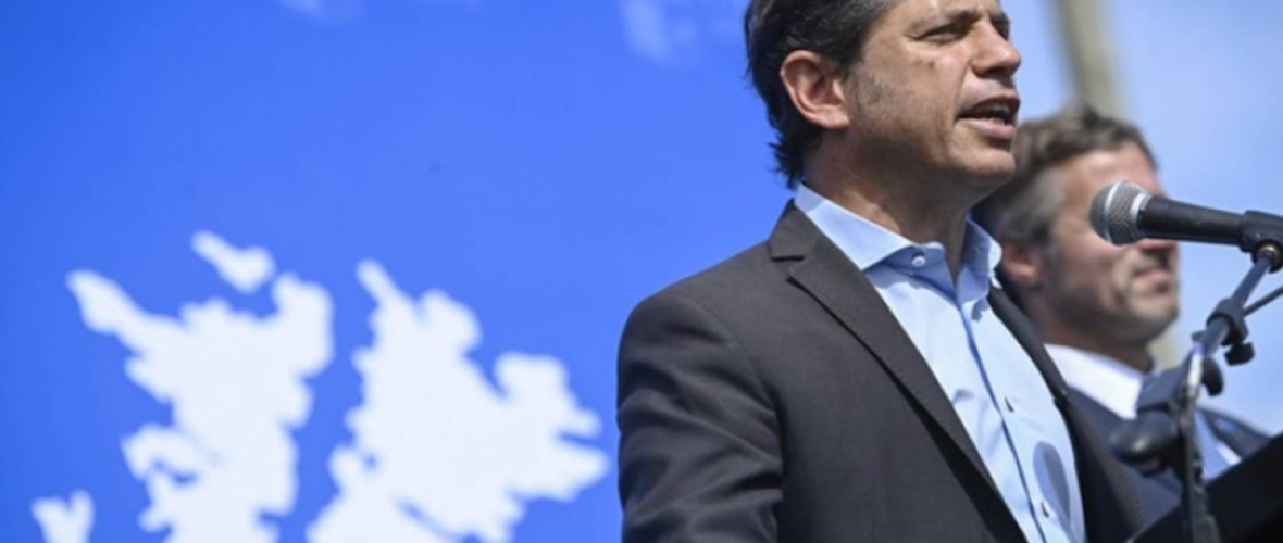 Kicillof cuestionó el giro de Milei sobre Malvinas tras su discurso ante la ONU