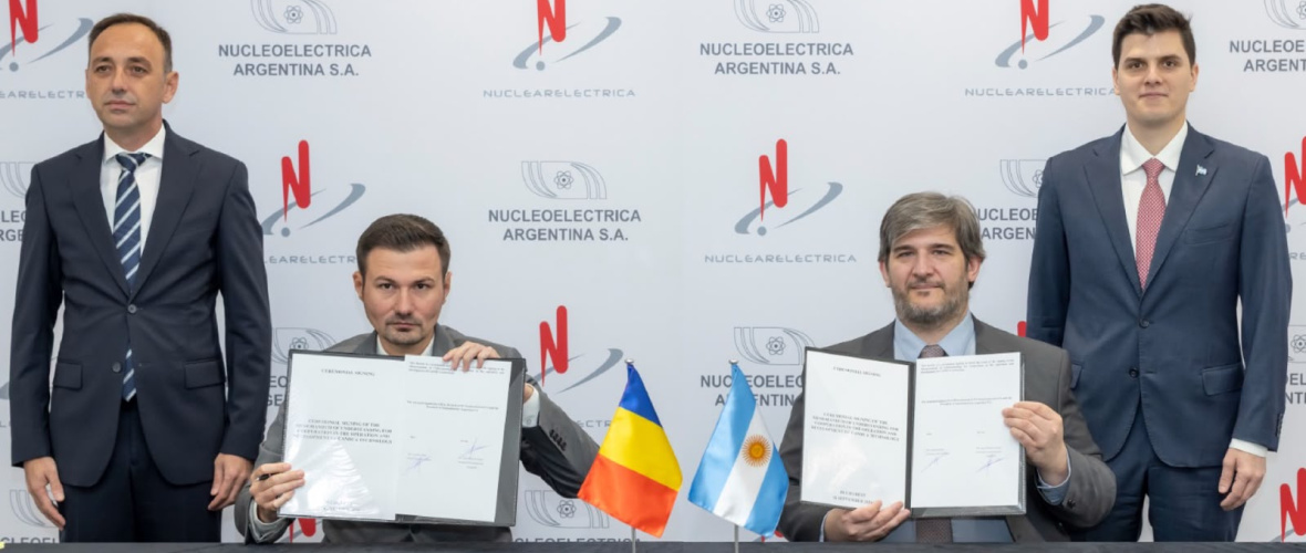Nucleoeléctrica cerró acuerdo con Rumania y amplía la exportación de servicios nucleares