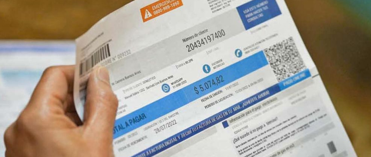AMBA: las tarifas de servicios públicos subieron más para hogares de menos ingresos