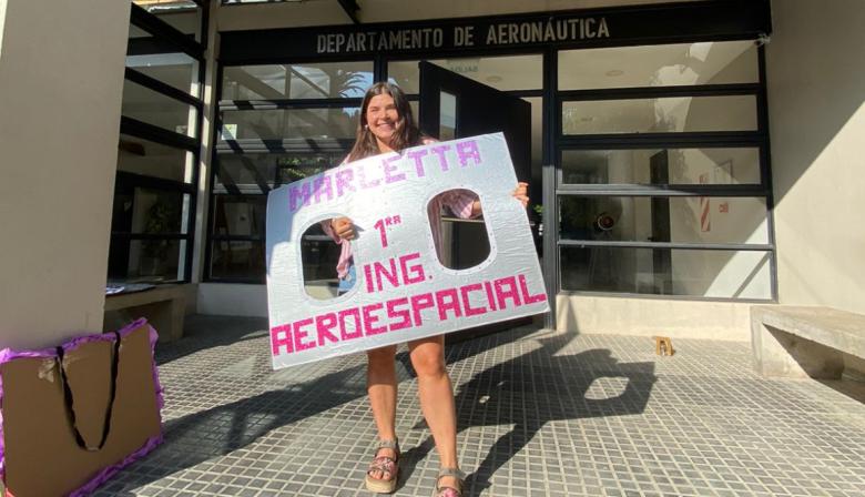 Quién es la primera ingeniera aeroespacial del país recibida de la UNLP