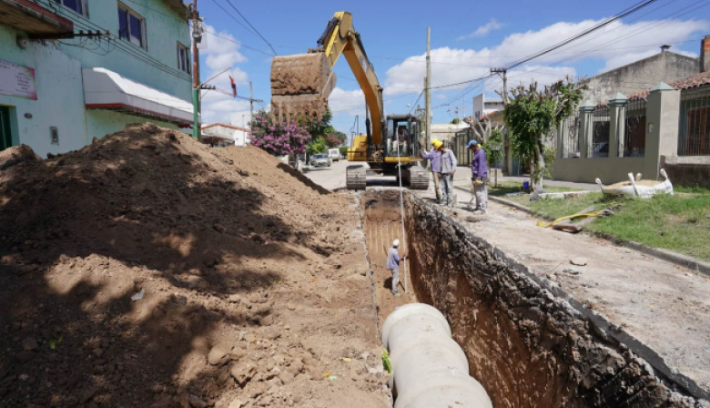Katopodis y Alak inauguraron obras hidráulicas en La Plata
