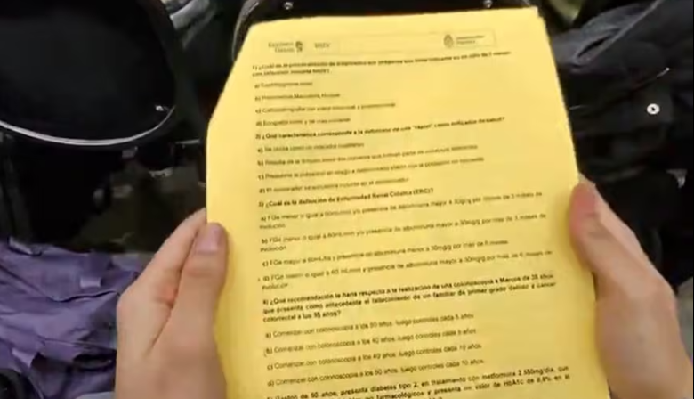 Examen de Residencias Médicas: descubren cómo se habrían copiado postulantes extranjeros