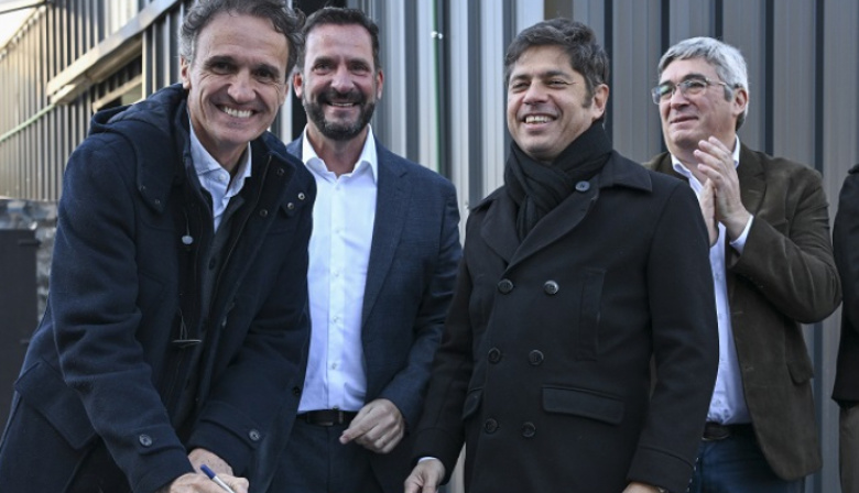 Kicillof y Katopodis inauguraron un nuevo Mercado Bonaerense Fijo