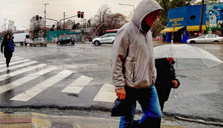 Hoy: Alertas amarilla y naranja para el norte y centro bonaerense por fuertes lluvias y ráfagas de viento