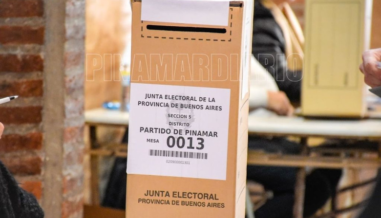 Pinamar fue el municipio con participación electoral más baja de la Provincia