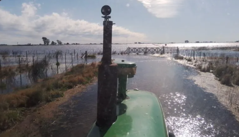 Ya son más de dos millones de hectáreas afectadas por inundaciones en la provincia, advierten desde Carbap